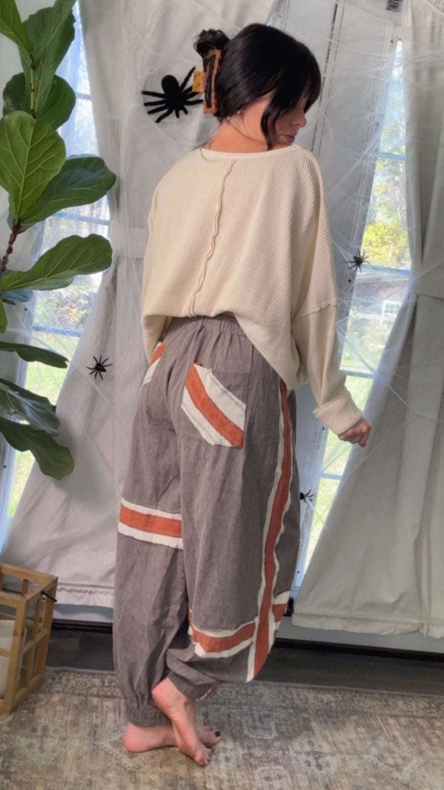 Toffee Haze Joggers Charcoal