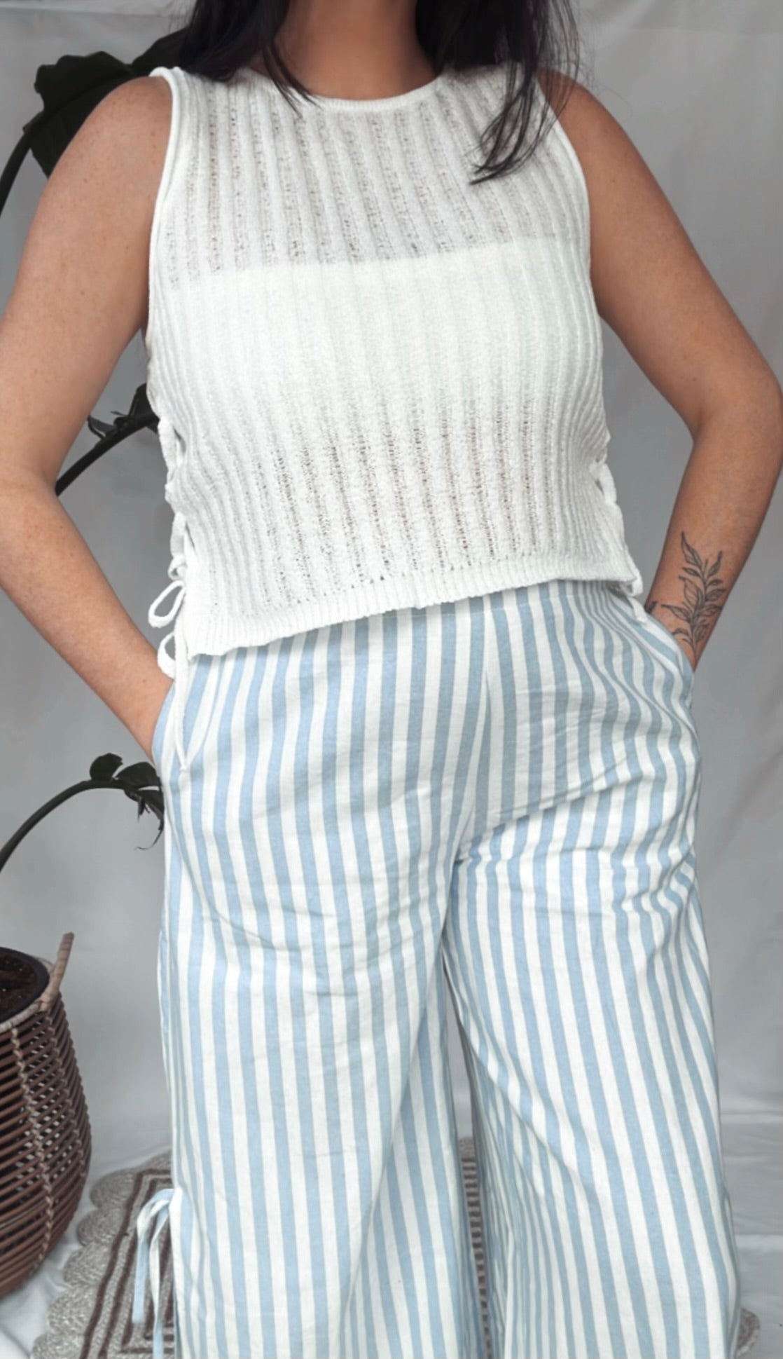 Cora Side Tie Top