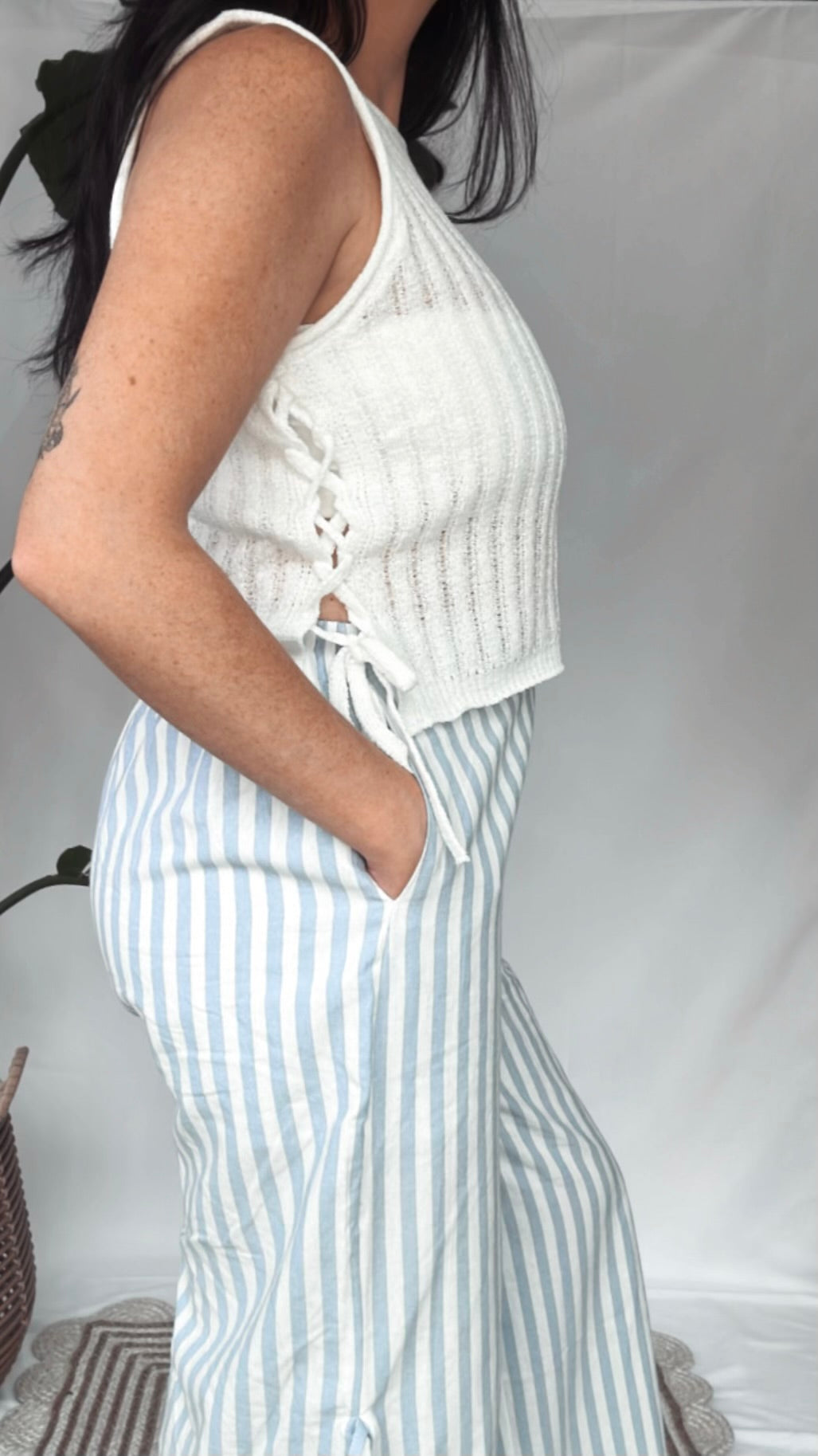 Cora Side Tie Top