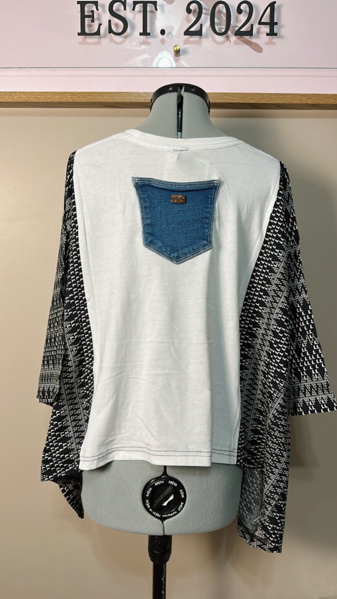 Cobain Mix & Match Band Tee White Aztec