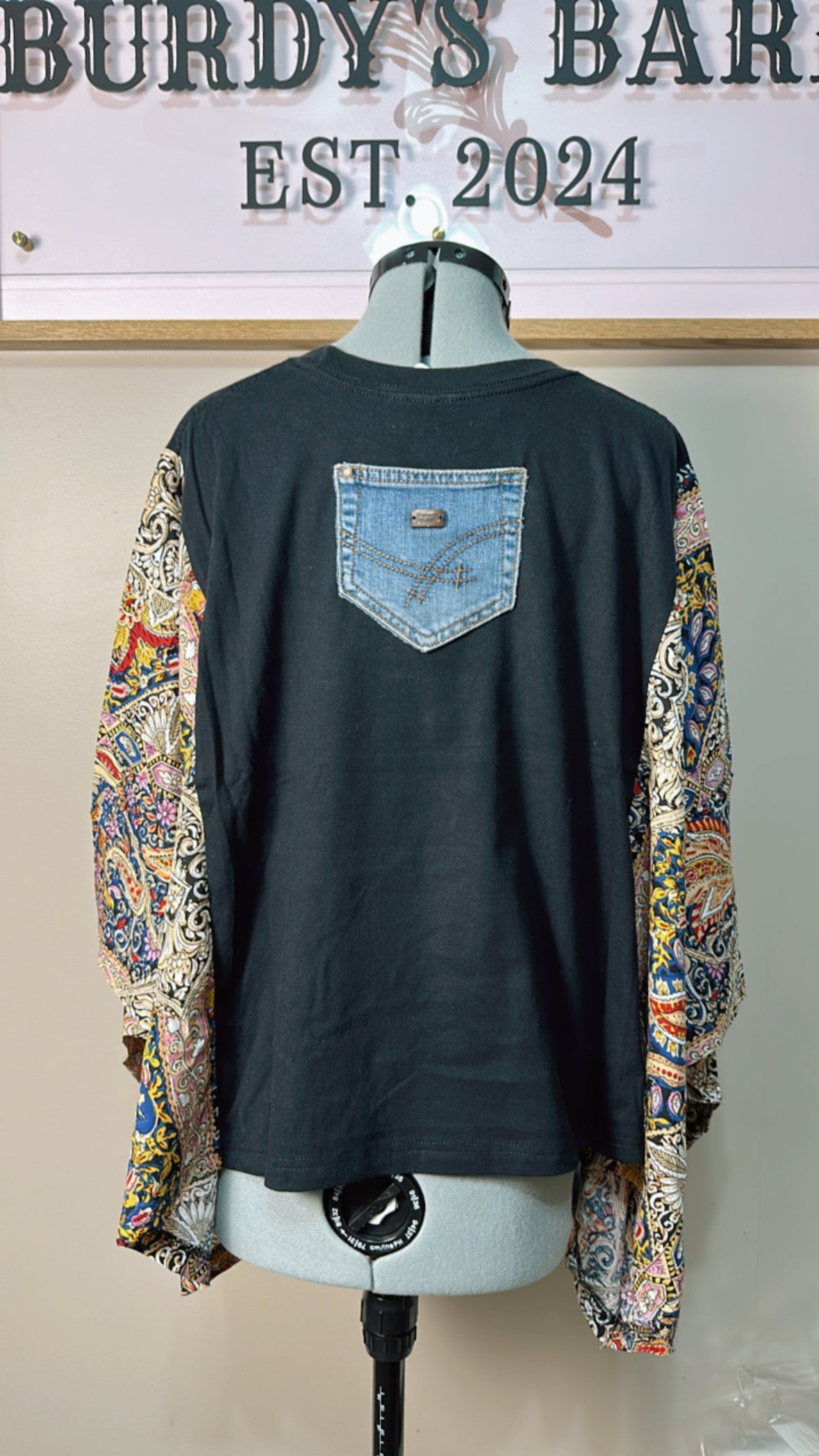 Pink Floyd Mix & Match Tee Black Floral