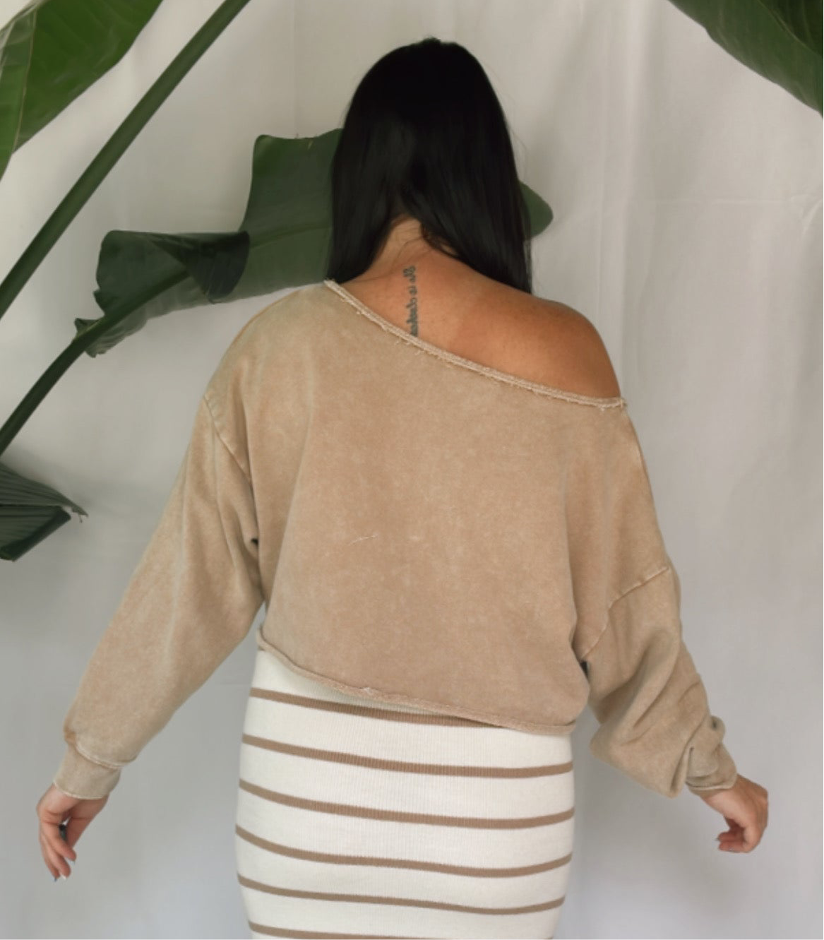 Sunday Funday Cropped Long Sleeve