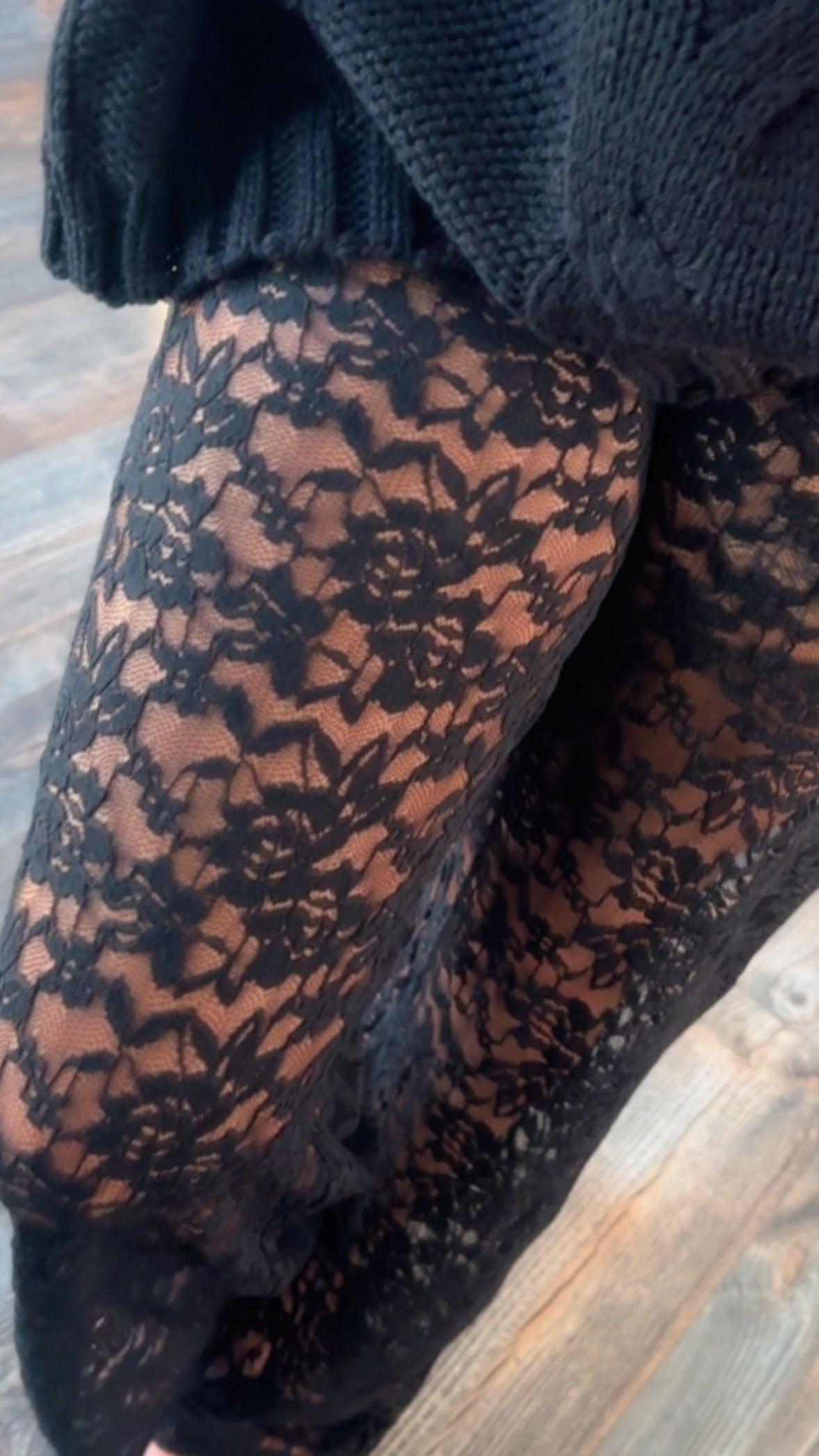 Statement Lace Pants