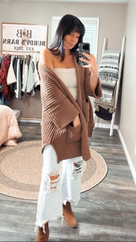 Cozy-Up Sweater Cadigan, front