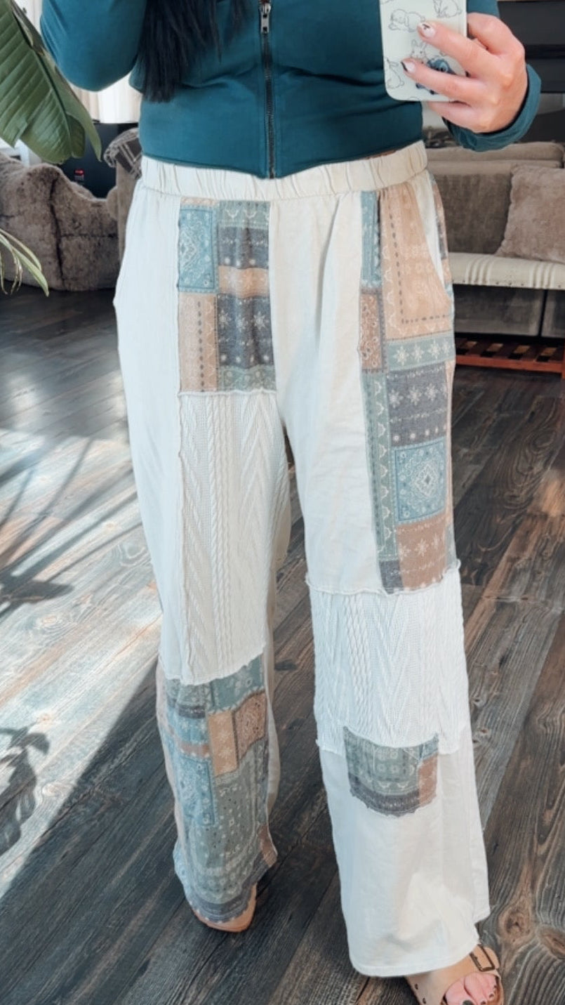 Day Dreamer Patchwork Pants