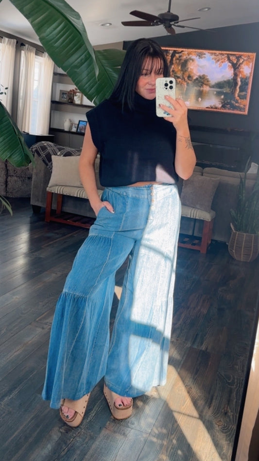 Thankful Threads Sleeveless Sweater