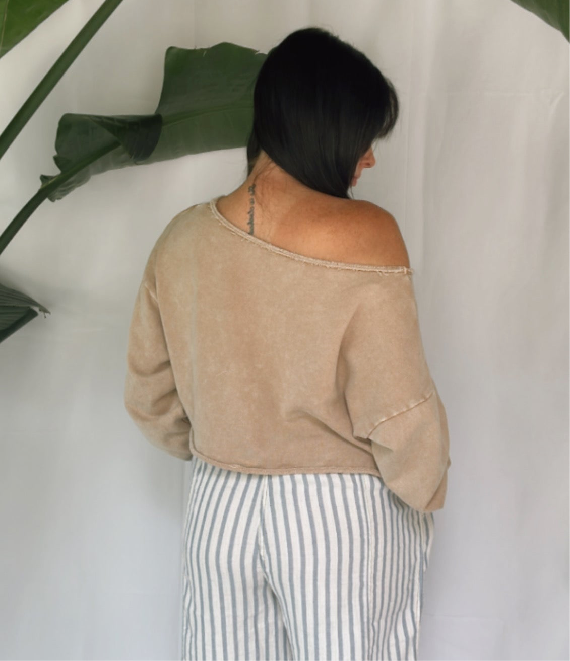 Sunday Funday Cropped Long Sleeve