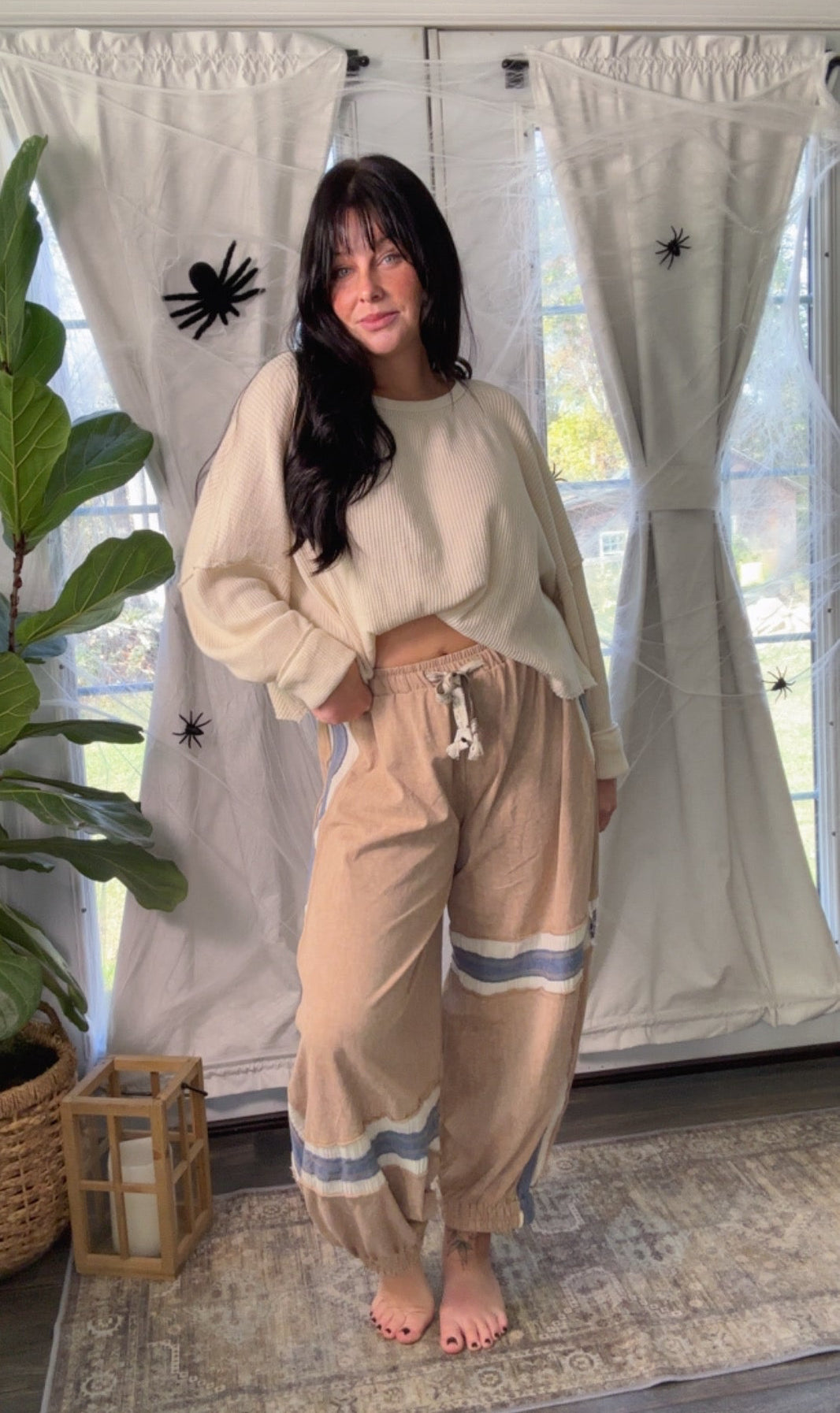 Toffee Haze Joggers Latte