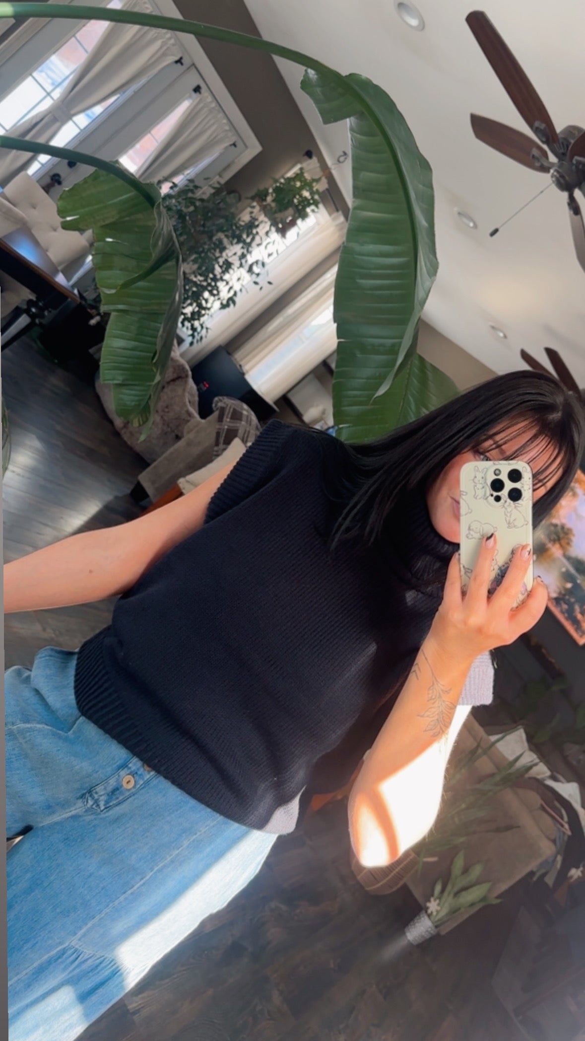 Thankful Threads Sleeveless Sweater