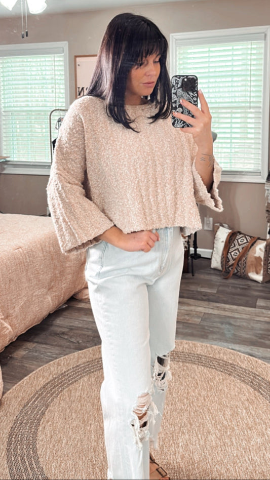 Making Me Blush Sweater, front