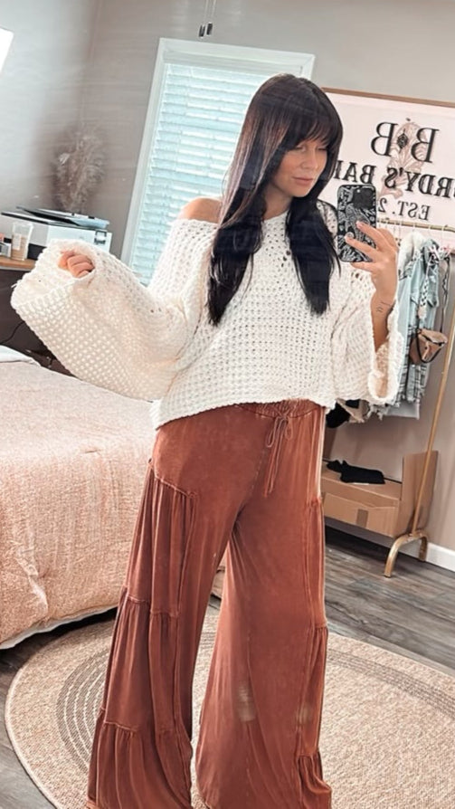 Charlotte Soft Knit Sweater, front