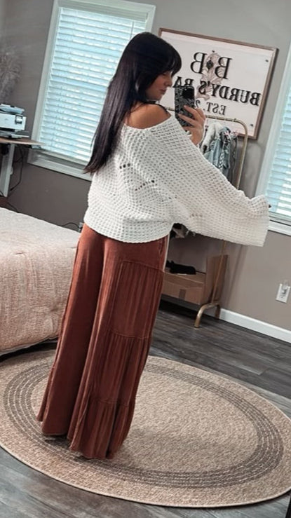 Charlotte Soft Knit Sweater, back